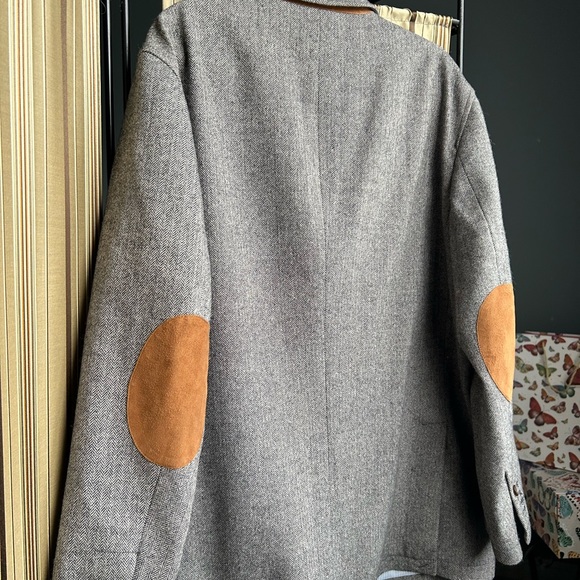 Men’s Herringbone fully lined blazer - Picture 11 of 14